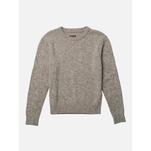 NEW SEAGER CO. men's wharf knit sweater in salt & pepper